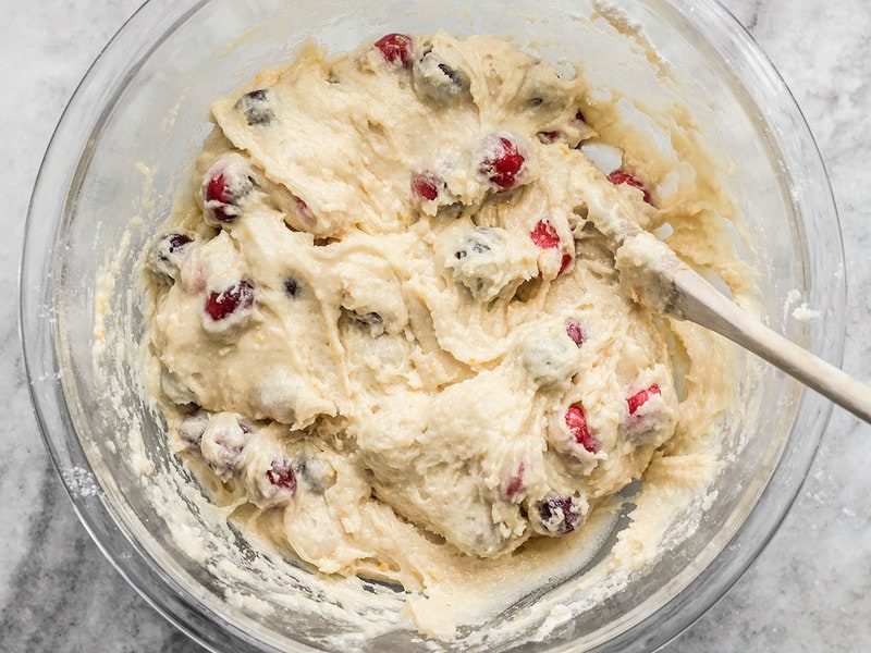 Orange Cranberry Muffin Batter