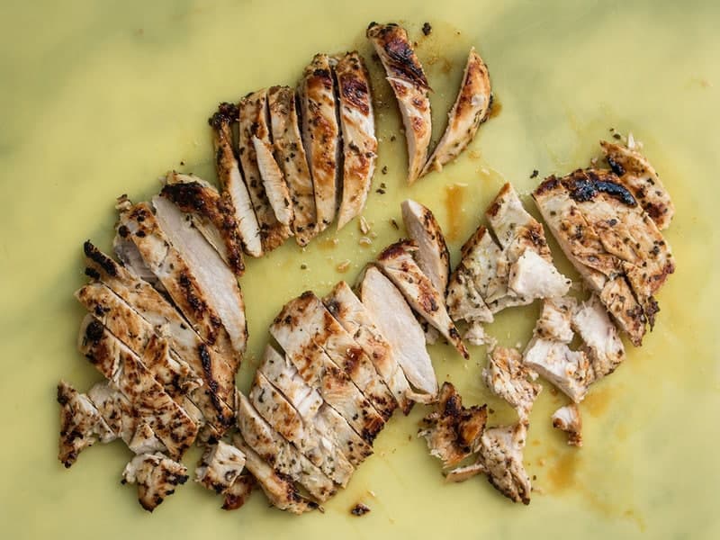 Sliced Chicken Breasts