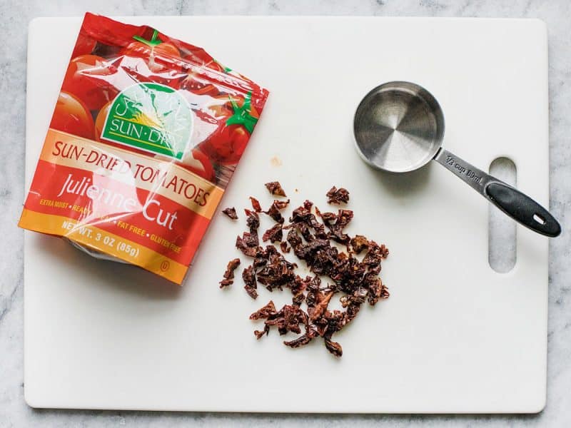 Chop Sun Dried Tomatoes