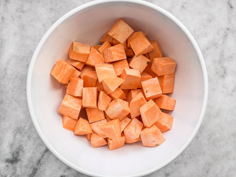 Diced Sweet Potatoes