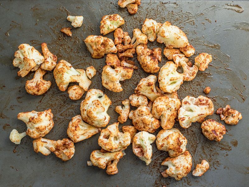 Seasoned Frozen Cauliflower Florets