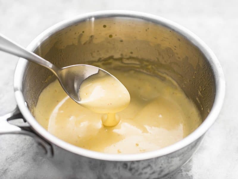 Thickened Hollandaise Sauce