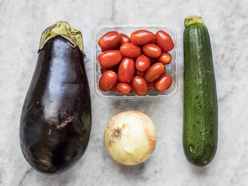 Fresh Vegetables for Frittata