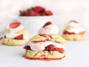 Strawberry Shortcake is a simple yet impressive dessert that requires nothing but some fresh fruit and a few pantry staples. BudgetBytes.com