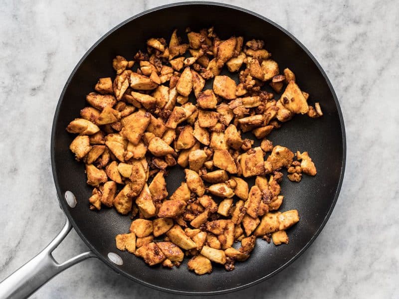 Pan Fried BBQ Tofu