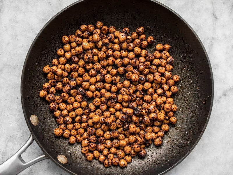 Saute Spiced Chickpeas