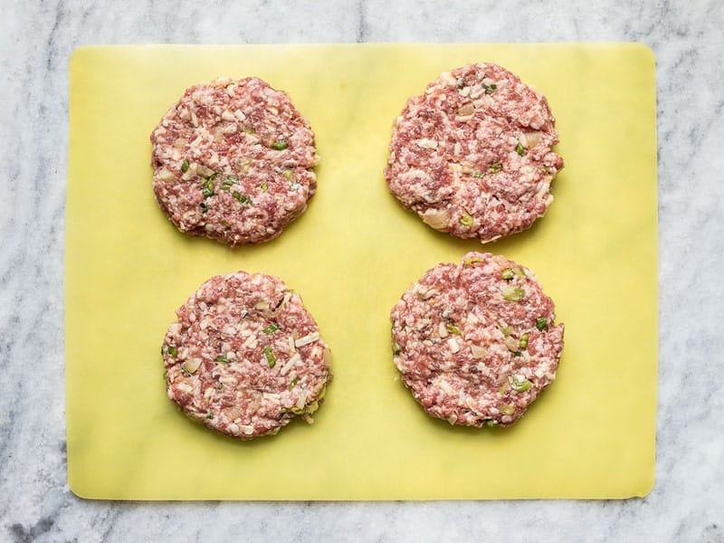 Hawaiian Burgers Shaped