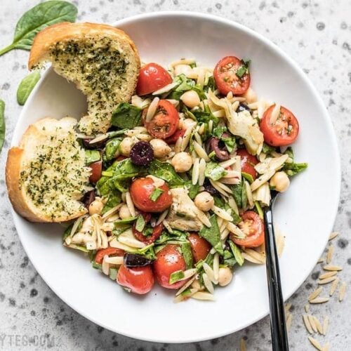 Filling enough to serve as a light meal, but light enough to act as an easy side dish, this Italian Orzo Salad is a versatile addition to your weekly meal prep. Budgetbytes.com