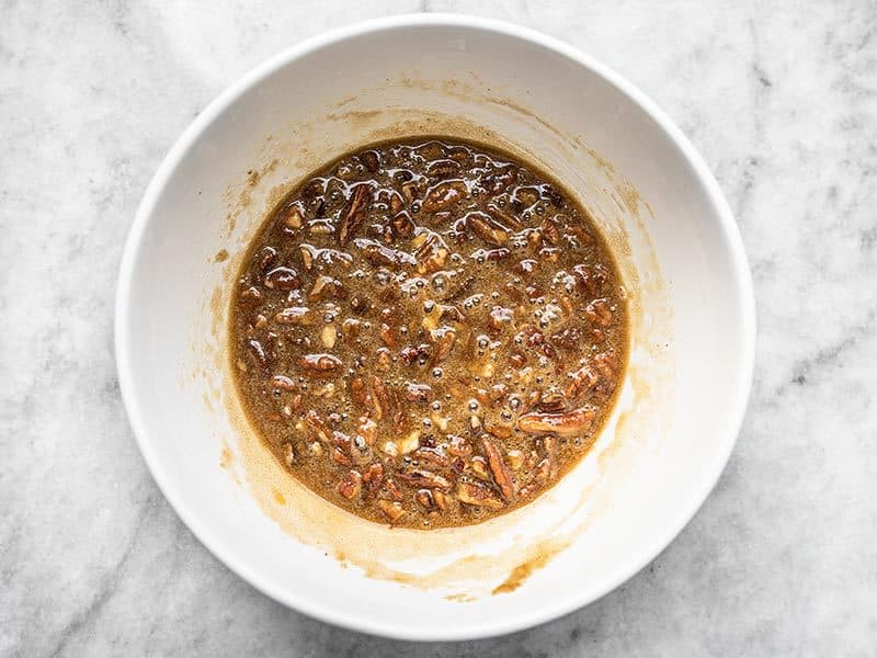 Pecan Pie Filling Mixed