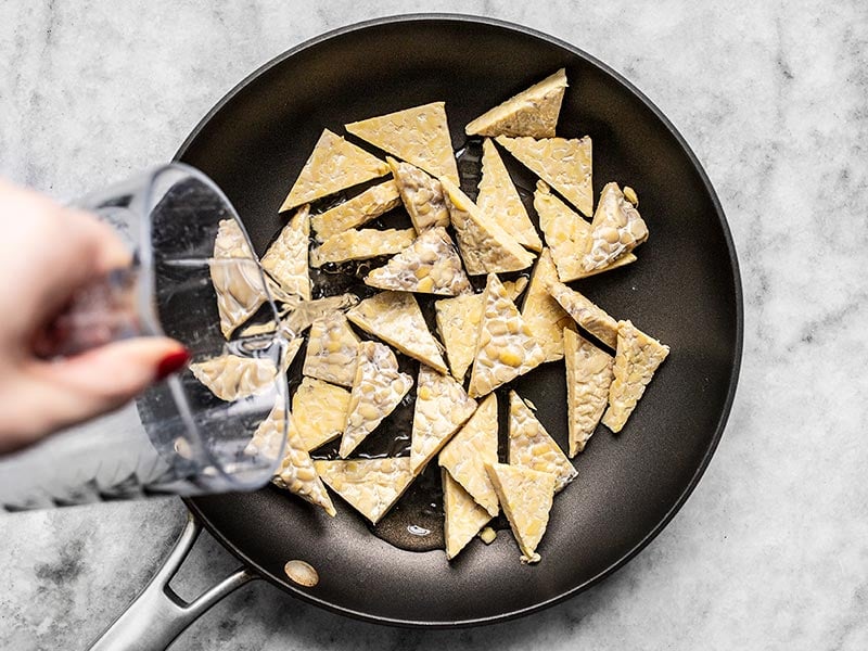 Simmer Tempeh in Water