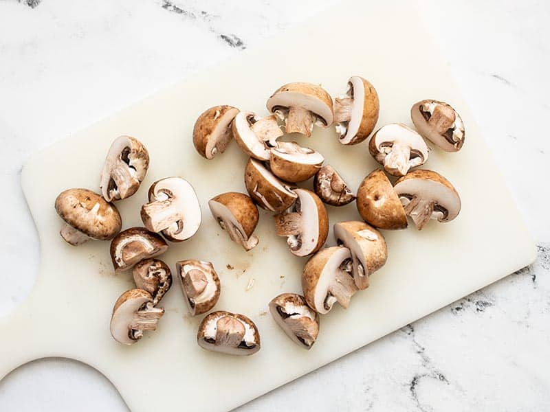 Sliced Mushrooms