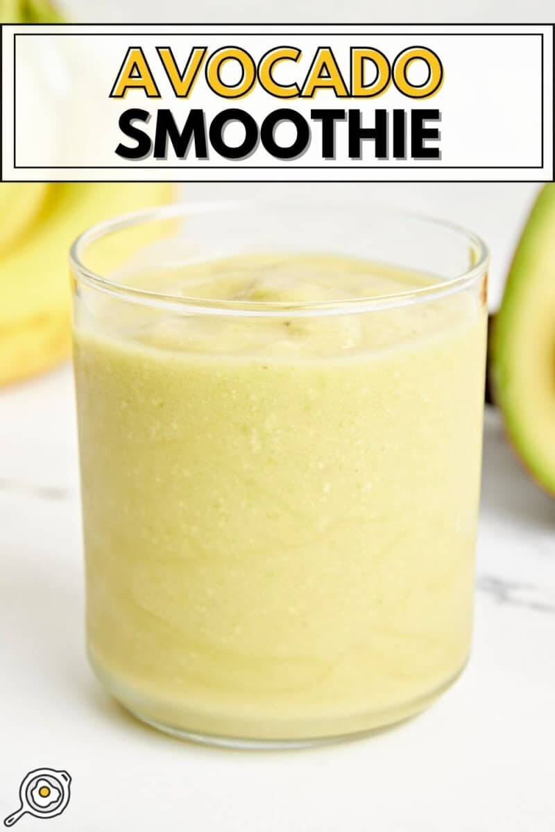 avocado smoothie pin.