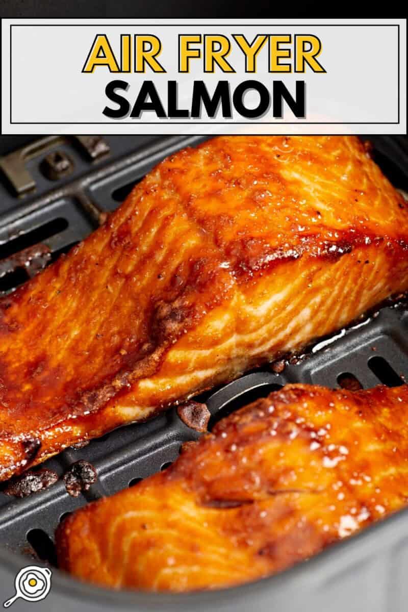 air fryer salmon pin.